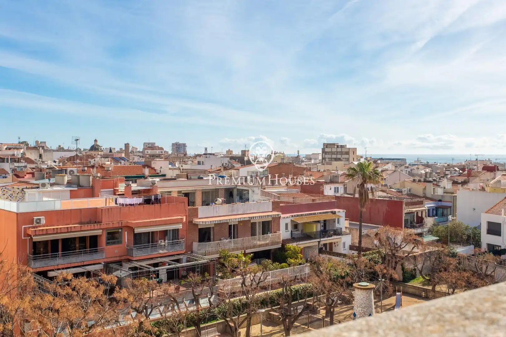 Exterior view of Attic for sale in Mataró  with Air Conditioner, Heating and Parquet flooring