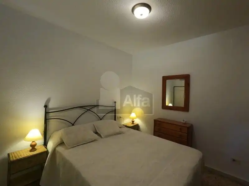 Schlafzimmer von Wohnung zur Miete in Valencia mit Klimaanlage, Möbliert und Ofen