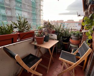 Balcony of Flat for sale in Fuenlabrada  with Air Conditioner, Heating and Parquet flooring