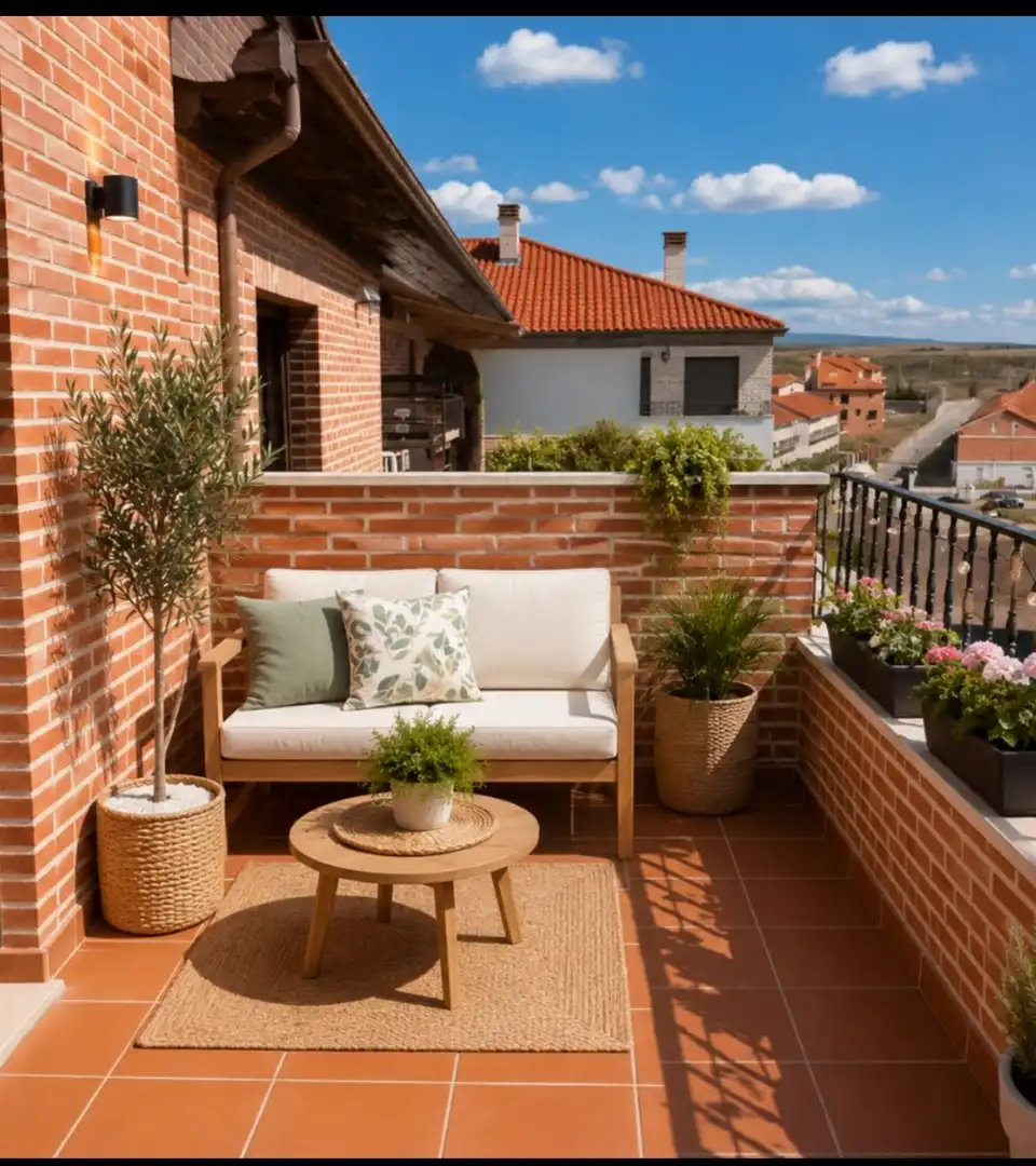 Terrace of Flat for sale in Lerma  with Terrace, Storage room and Furnished