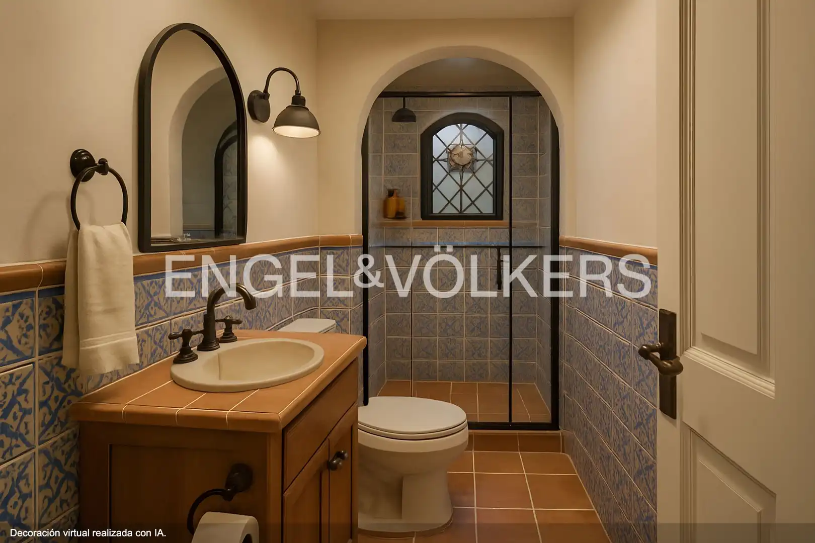 Baño de Casa o chalet en venta en Barcelona con Calefacción, Jardín privado y Terraza