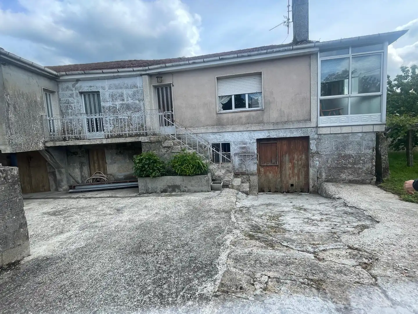 Vista exterior de Finca rústica en venta en Piñor con Jardín privado, Trastero y Amueblado