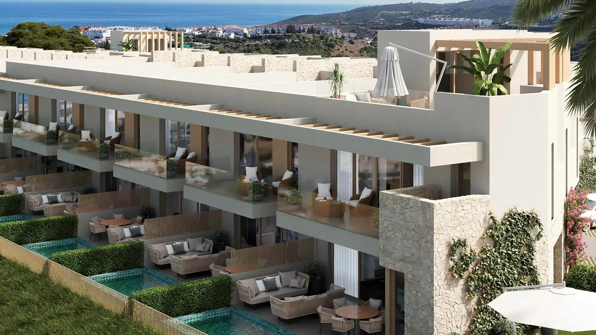 Casa pareada con terraza en venta en Manilva Pueblo, imagen 5