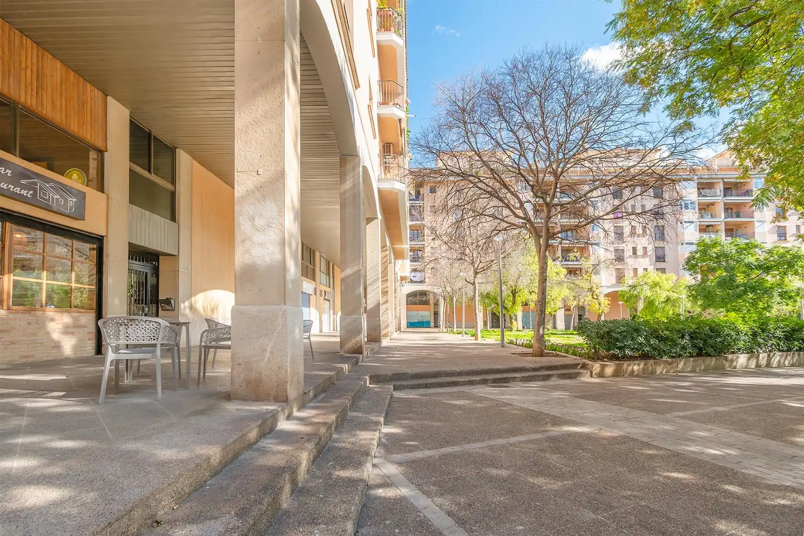 Vista exterior de Local de alquiler en  Palma de Mallorca con Aire acondicionado, Terraza y Amueblado