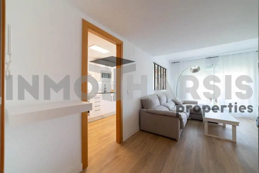 Living room of Attic for sale in Roquetas de Mar  with Air Conditioner, Heating and Private garden