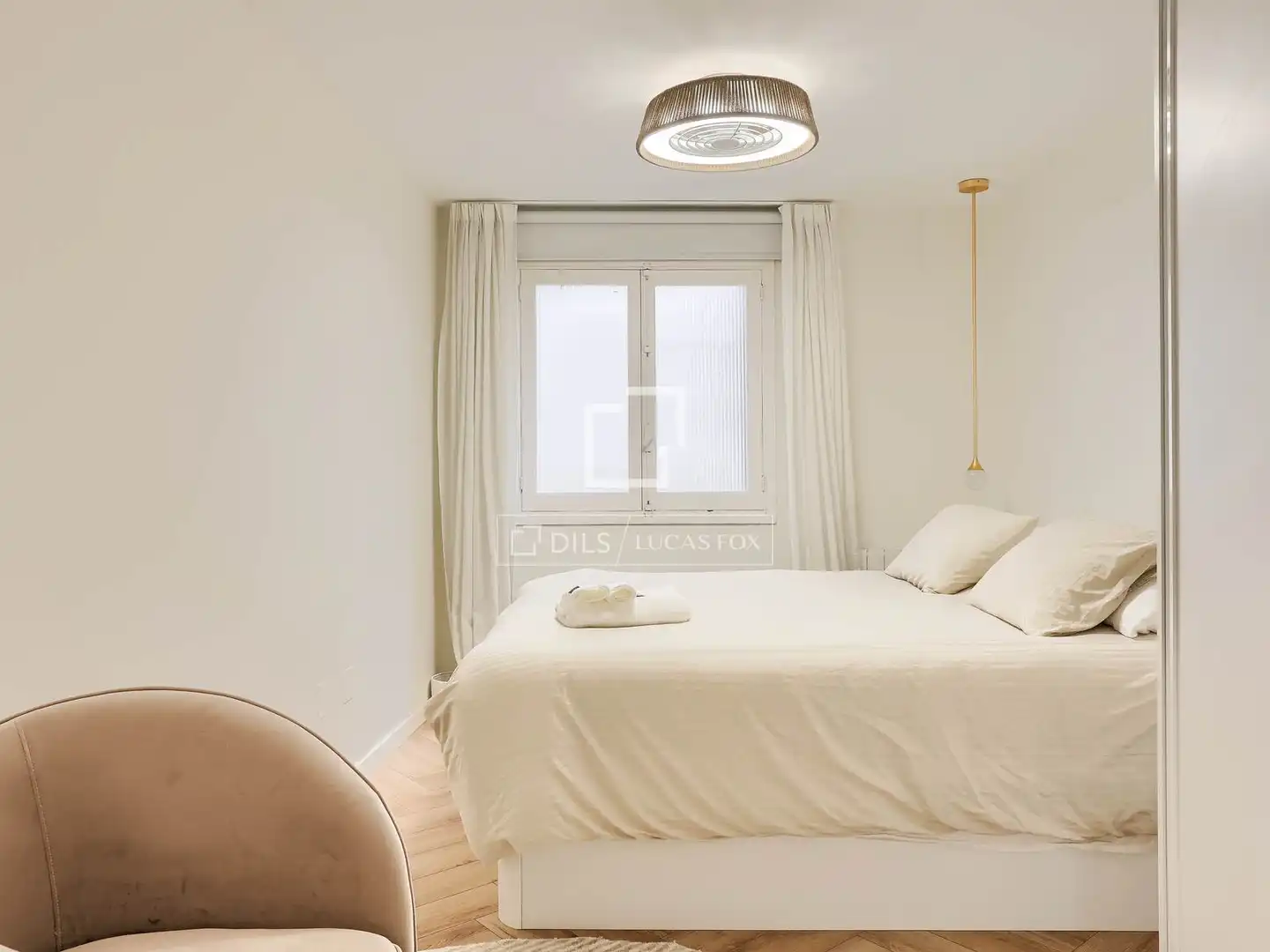 Bedroom of Flat for rent in  Palma de Mallorca  with Air Conditioner, Furnished and Balcony