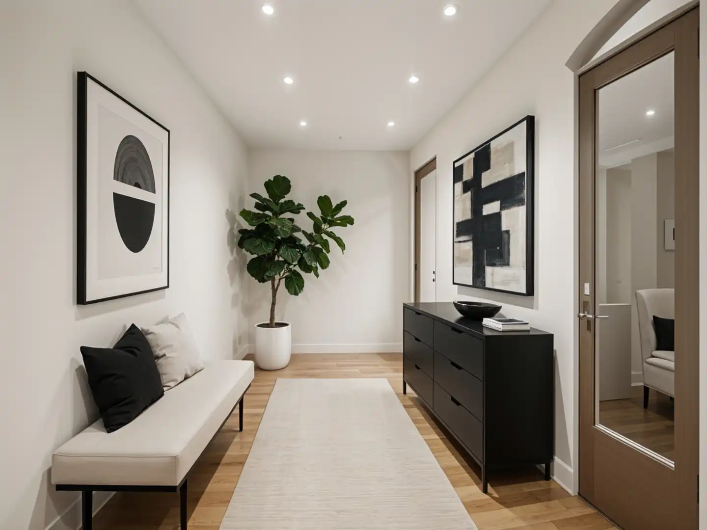 Sala de estar de Piso en venta en Getxo 