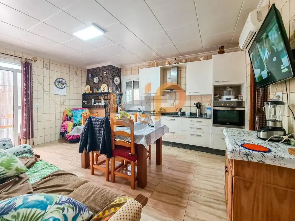 Cocina de Casa o chalet en venta en Huércal-Overa con Aire acondicionado, Jardín privado y Trastero
