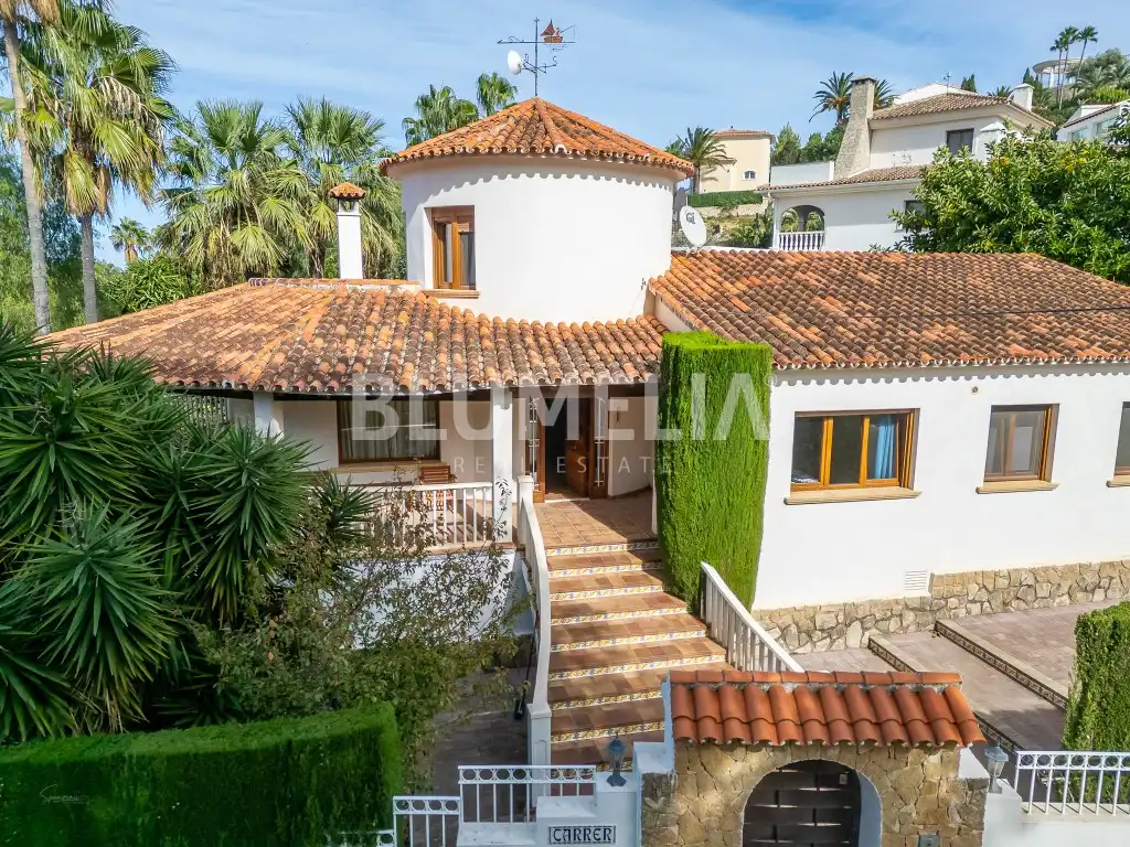Exterior view of Houses for sale in Dénia  with Air Conditioner, Private garden and Terrace