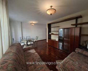 Living room of Flat to rent in Baiona  with Heating, Parquet flooring and Storage room