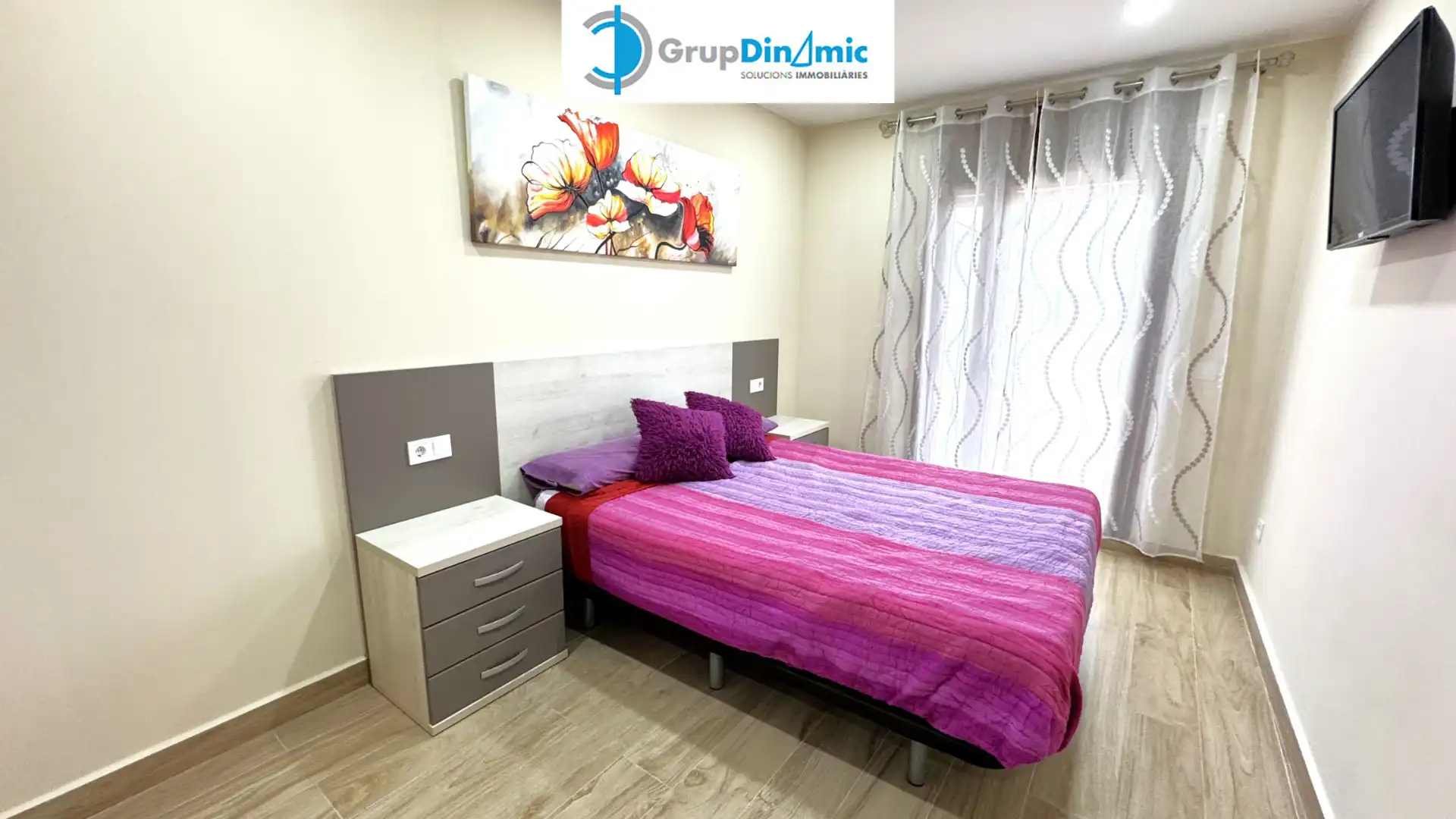Bedroom of Flat for sale in Palamós  with Air Conditioner, Heating and Parquet flooring