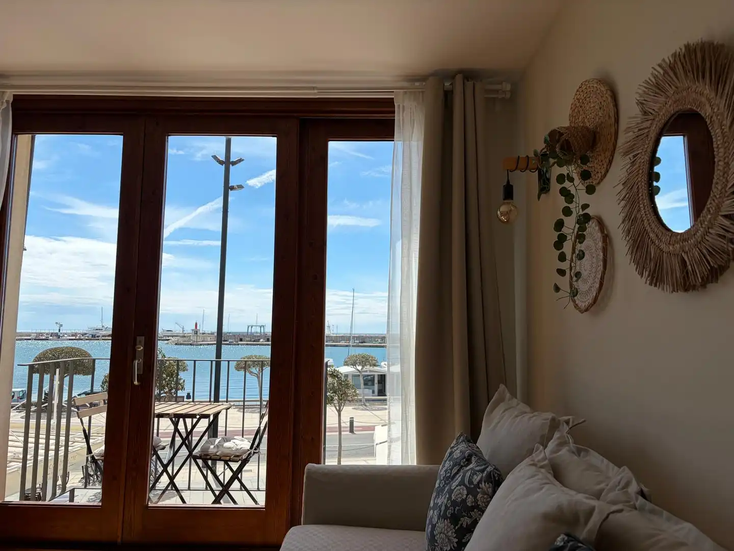 Sala d'estar de Apartament en venda en Cambrils amb Aire condicionat, Calefacció i Parquet