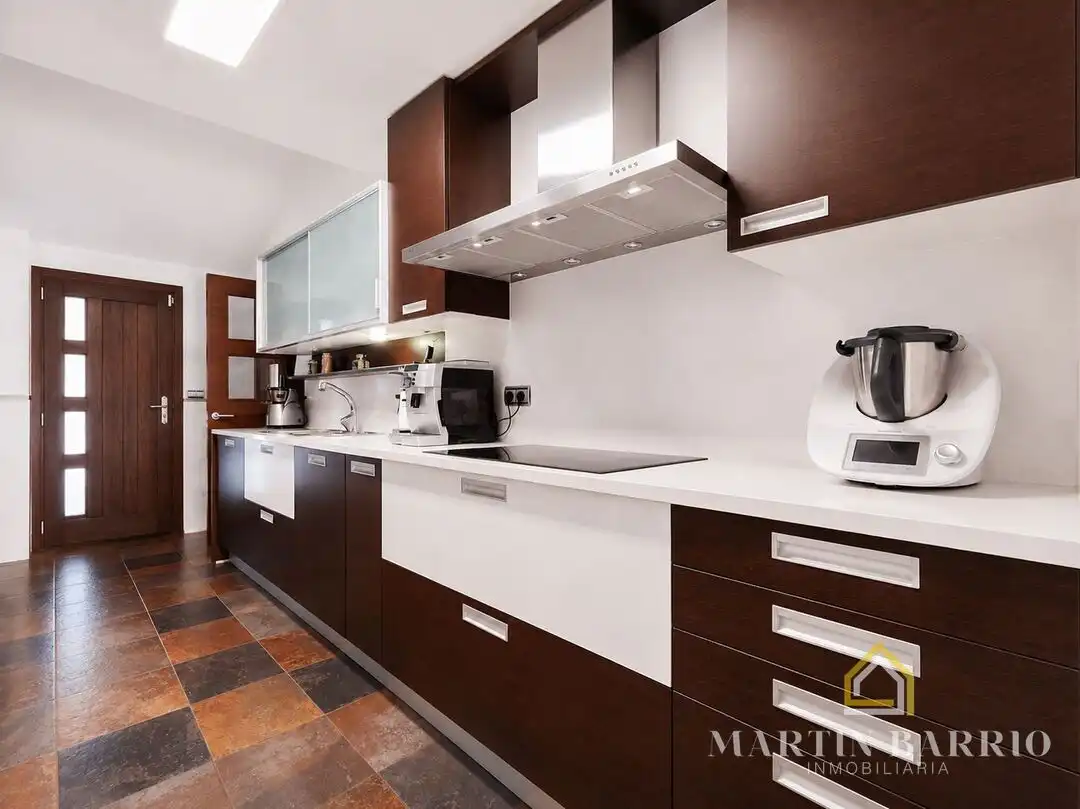 Cocina de Casa o chalet en venta en Muskiz con Aire acondicionado, Calefacción y Jardín privado