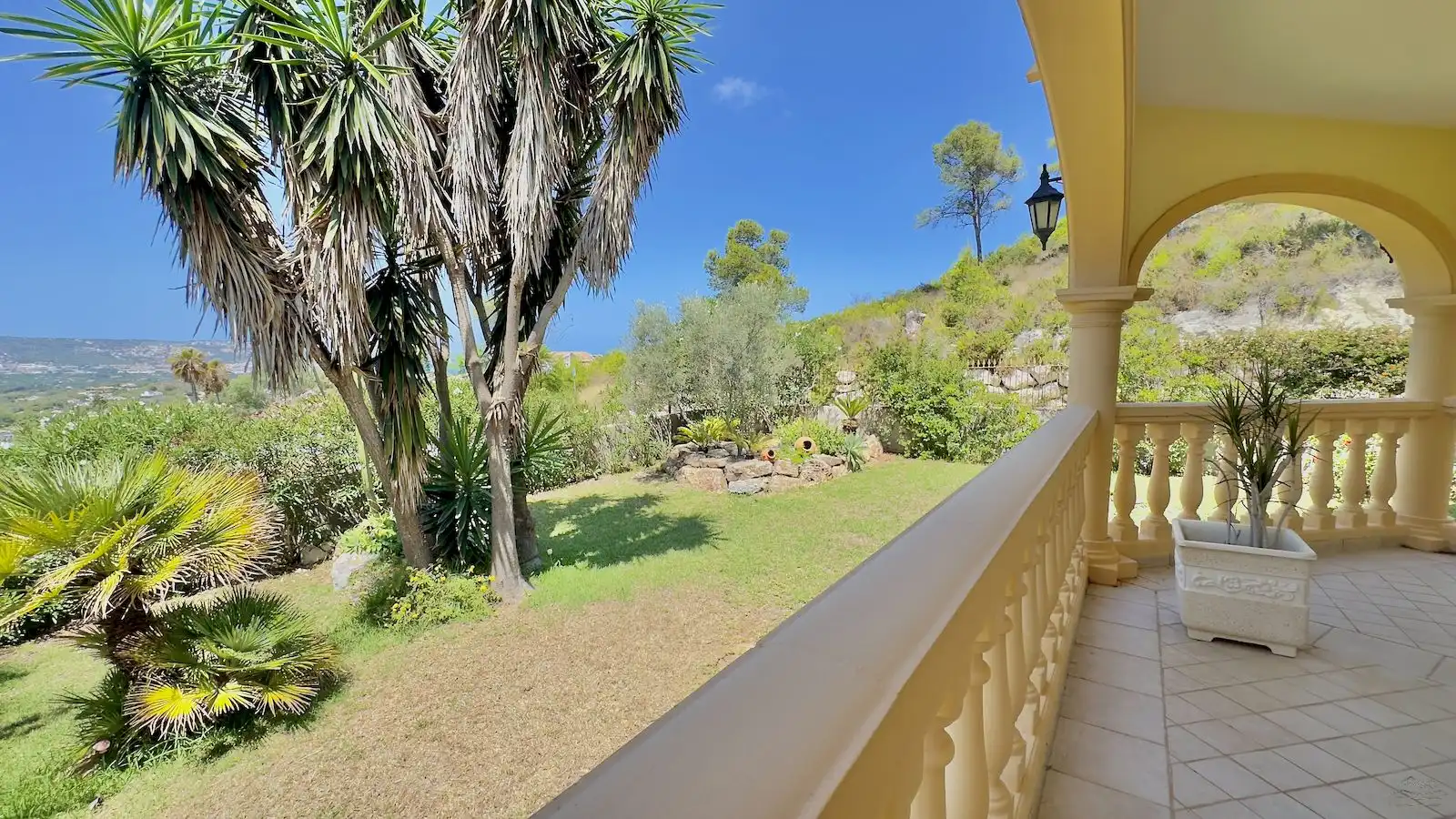 Garden of Houses for sale in Jávea / Xàbia  with Heating, Private garden and Terrace