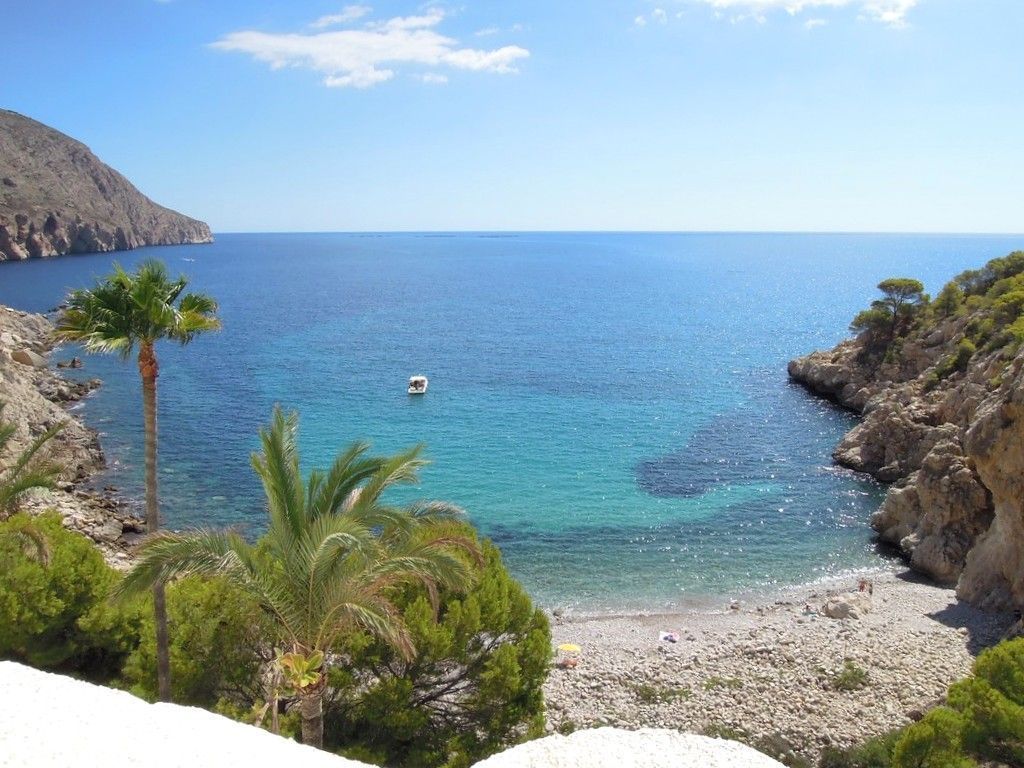 Vista exterior de Apartament de lloguer en Altea amb Aire condicionat, Calefacció i Piscina comunitària
