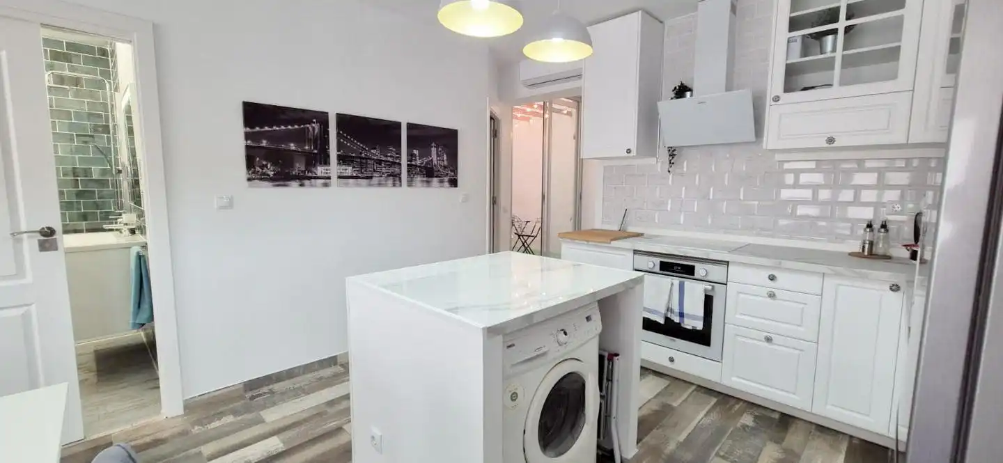 Kitchen of Ground floor for share in Elche / Elx  with Air Conditioner and Furnished