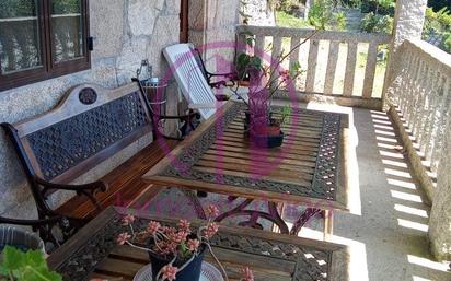 Terrace of House or chalet for sale in Crecente  with Heating, Private garden and Parquet flooring