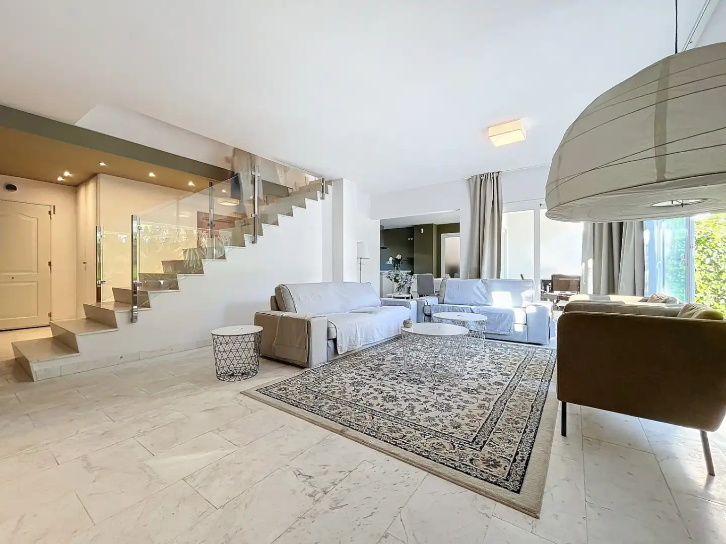 Living room of Houses for sale in L'Alfàs del Pi  with Air Conditioner, Heating and Private garden