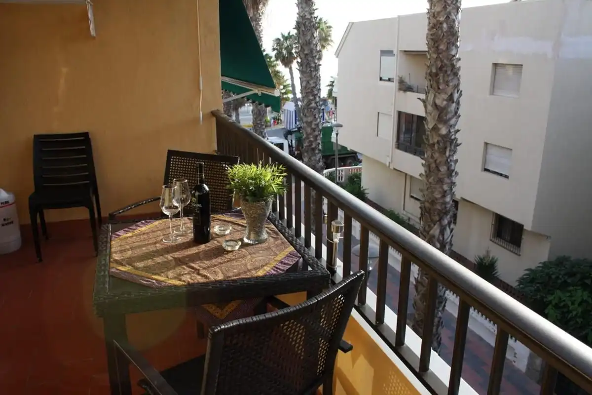 Terrasse von Wohnungen zur Miete in Almuñécar mit Klimaanlage, Terrasse und Möbliert