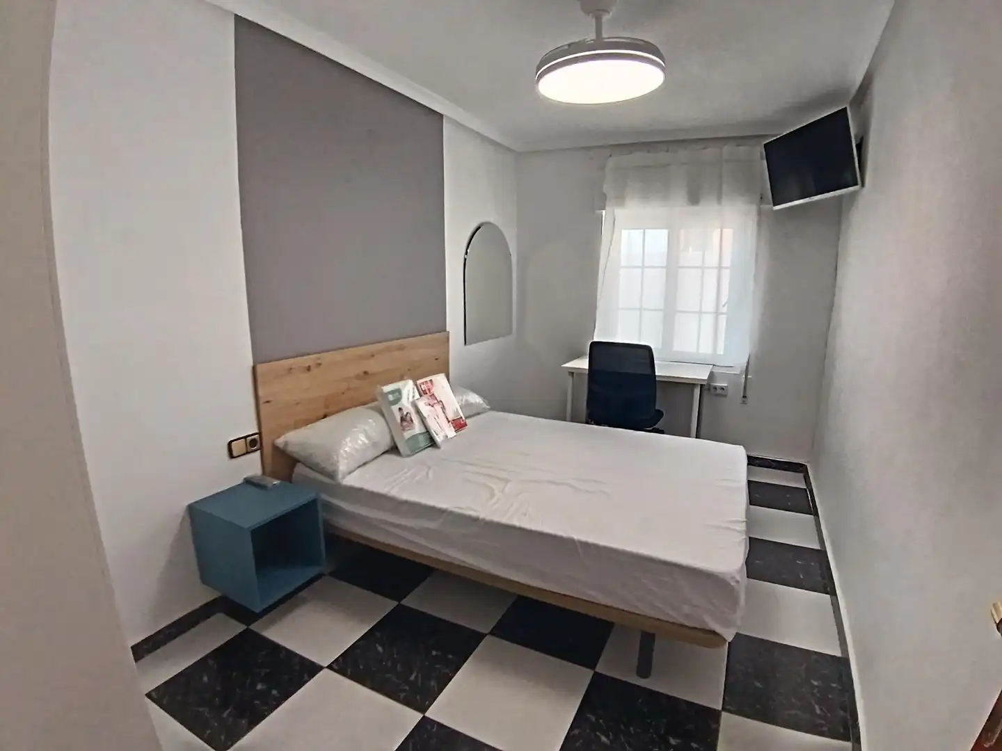 Bedroom of Flat for rent in Cartagena  with Terrace, Furnished and Balcony