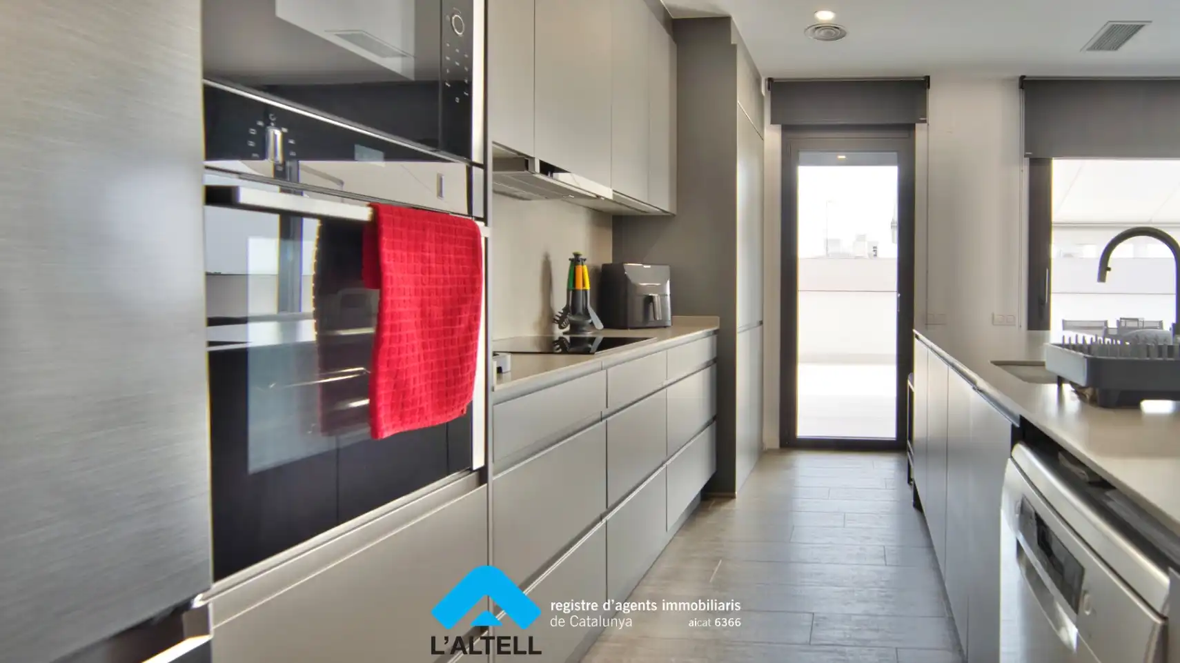 Cocina de Ático en venta en L'Ametlla del Vallès con Aire acondicionado, Calefacción y Jardín privado
