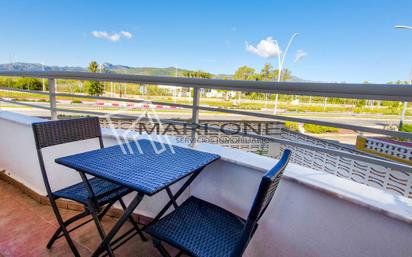 Terrace of Apartment for sale in Gandia  with Air Conditioner, Balcony and Community pool