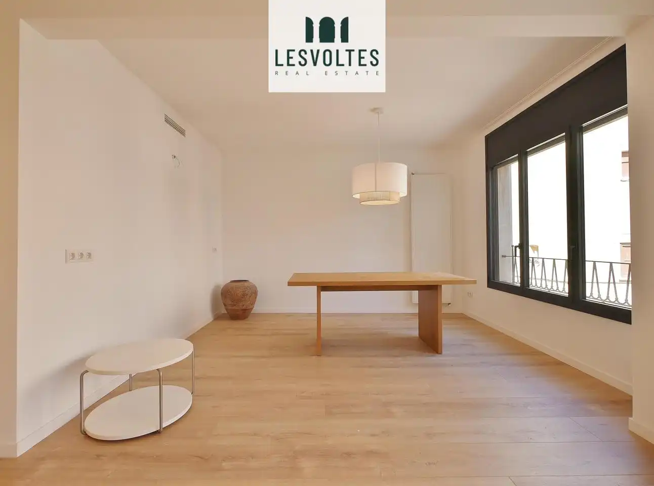 Living room of Flat for rent in Palafrugell  with Parquet flooring