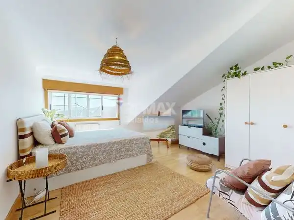 Bedroom of Houses for sale in Baiona  with Heating, Private garden and Parquet flooring