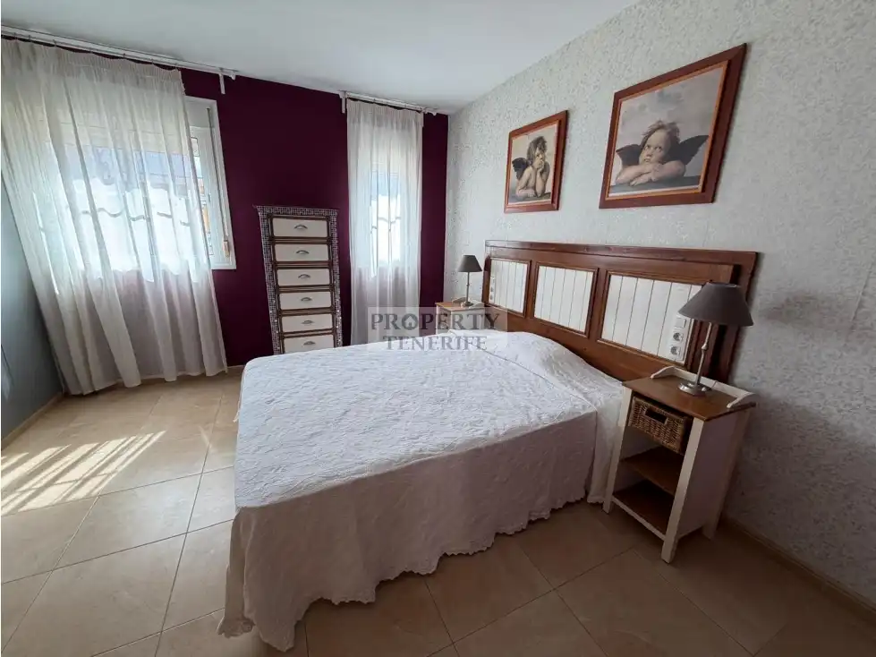 Schlafzimmer von Haus oder Chalet zum Verkauf in San Miguel de Abona mit Terrasse, Schwimmbad und Möbliert