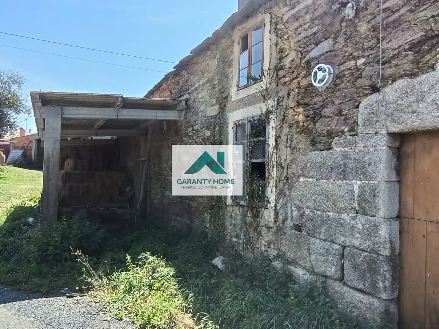 Vista exterior de Casa o chalet en venta en Aranga con Jardín privado