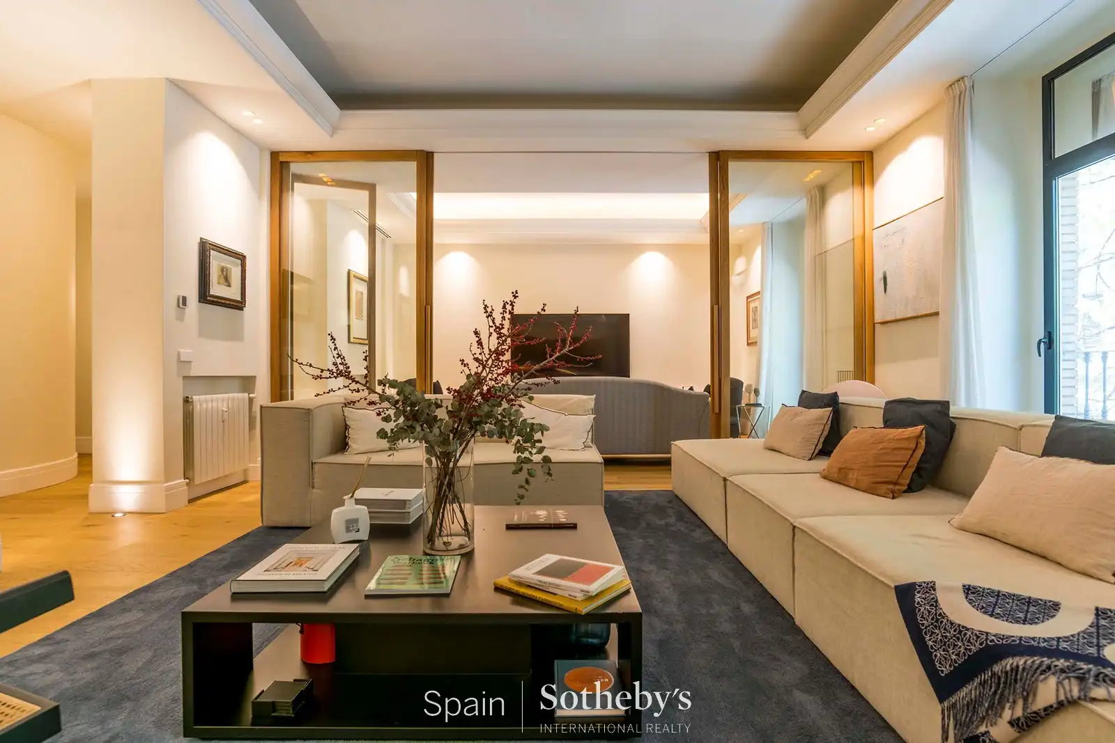 Sala de estar de Apartamento en venta en Madrid con Aire acondicionado, Calefacción y Terraza