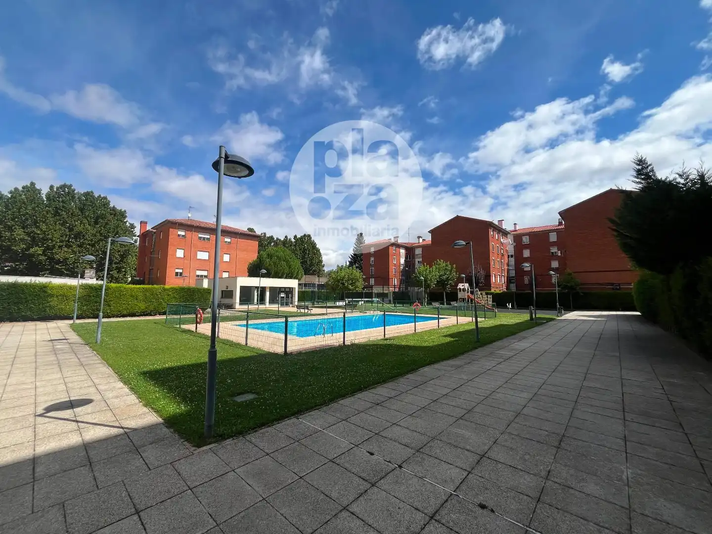 Exterior view of Flat for sale in Burgos  with Heating, Storage room and Swimming Pool