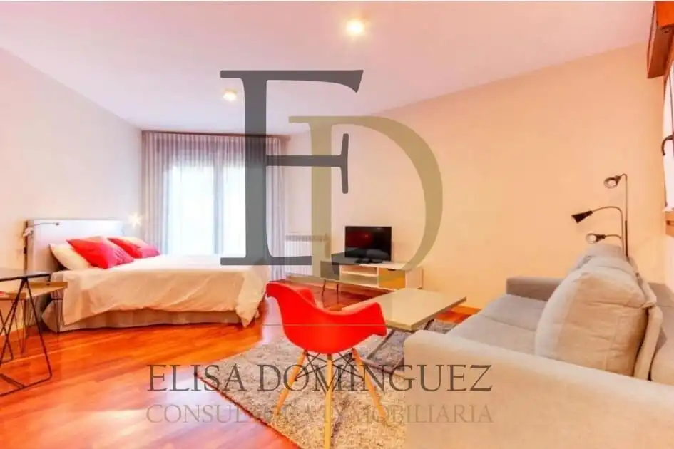 Wohnzimmer von Wohnung zur Miete in Salamanca mit Klimaanlage, Heizung und Möbliert