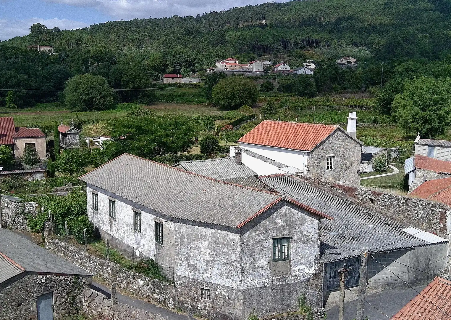 Vista exterior de Casa o chalet en venta en Catoira con Jardín privado y Trastero