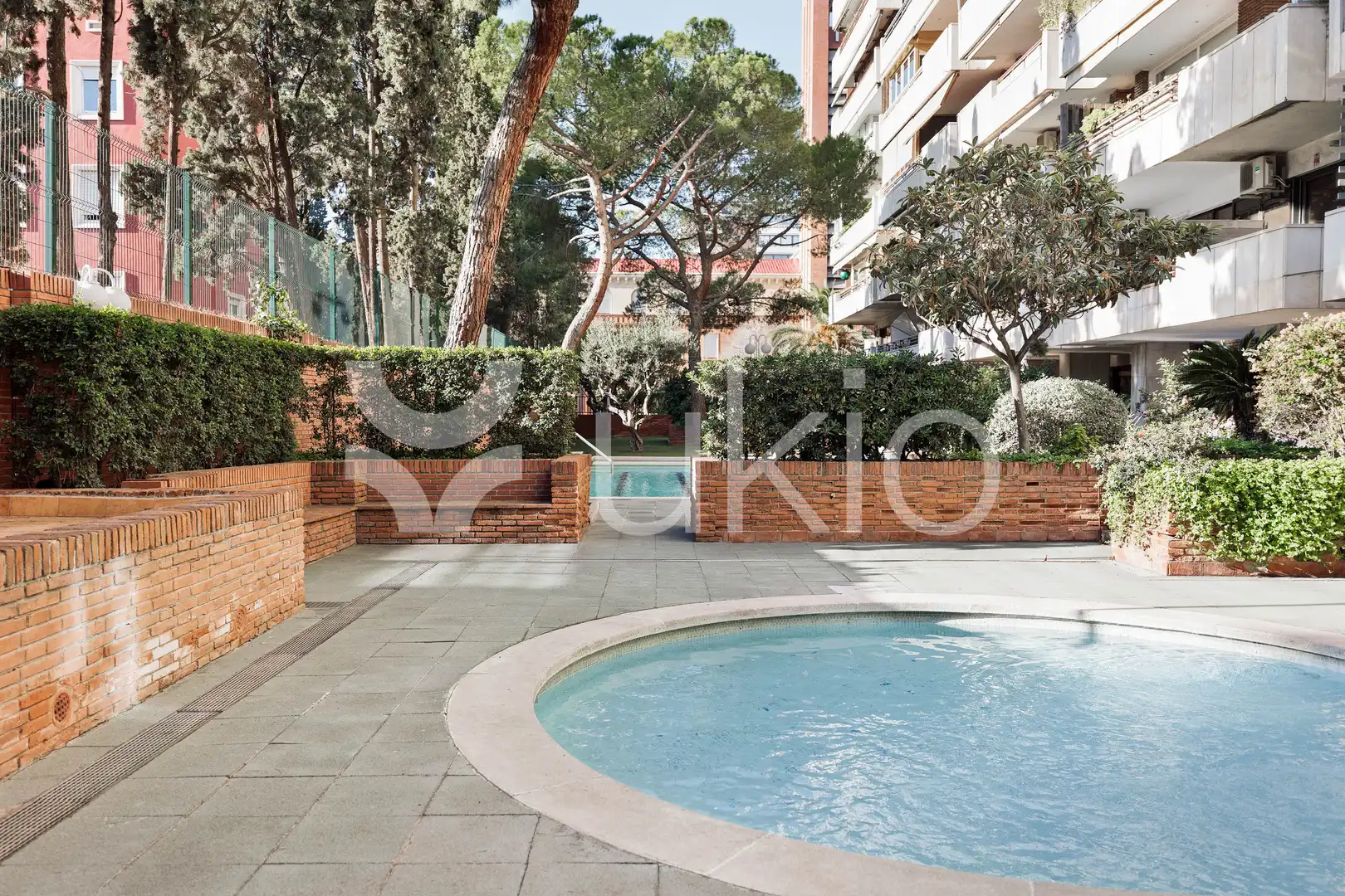 Schwimmbecken von Wohnungen zur Miete in Barcelona mit Heizung, Terrasse und Möbliert