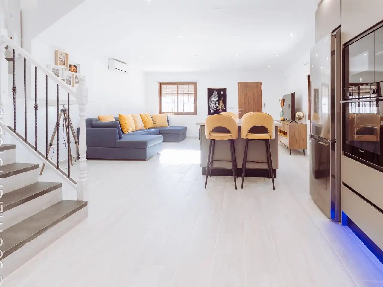 Sala de estar de Casa o chalet en venta en San Javier con Aire acondicionado y Terraza