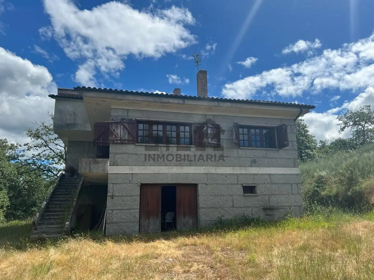 Vista exterior de Casa o xalet en venda en Xunqueira de Ambía amb Calefacció, Jardí privat i Traster