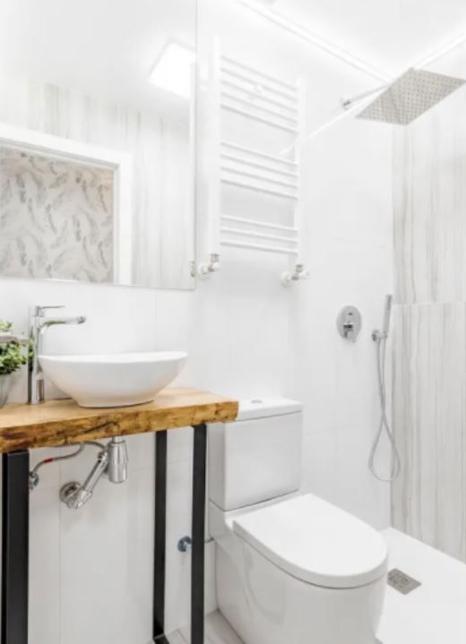 Bathroom of Flat to rent in Granollers  with Air Conditioner, Furnished and Pets allowed