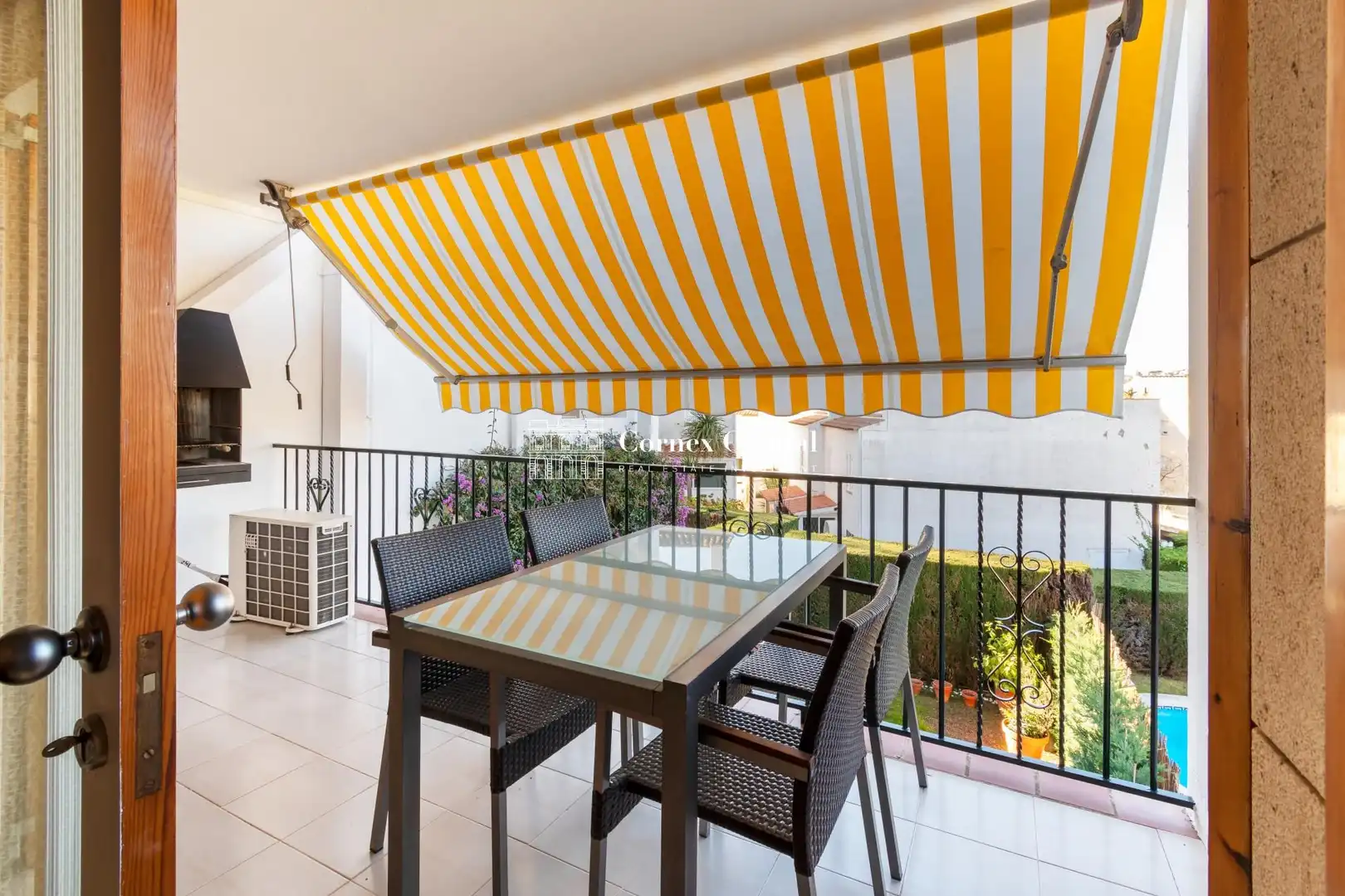 Terrace of Flat for sale in Castell d'Aro, Platja d'Aro i s'Agaró  with Air Conditioner, Heating and Private garden