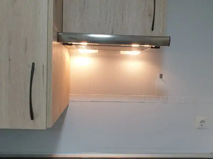 Cocina de Piso de alquiler en Almendralejo con Aire acondicionado, Amueblado y Balcón