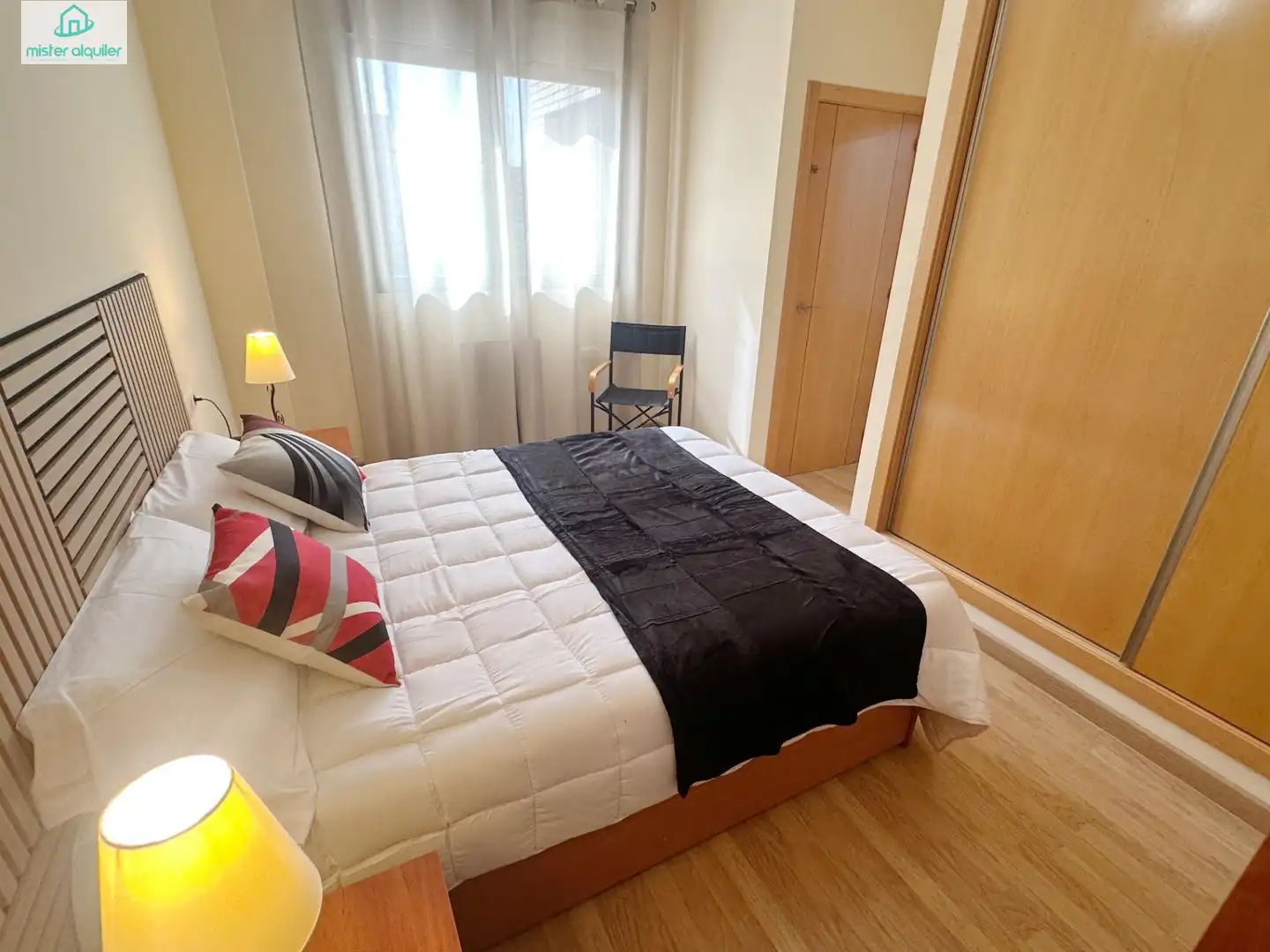 Bedroom of Apartments for rent in El Campello  with Air Conditioner, Heating and Private garden