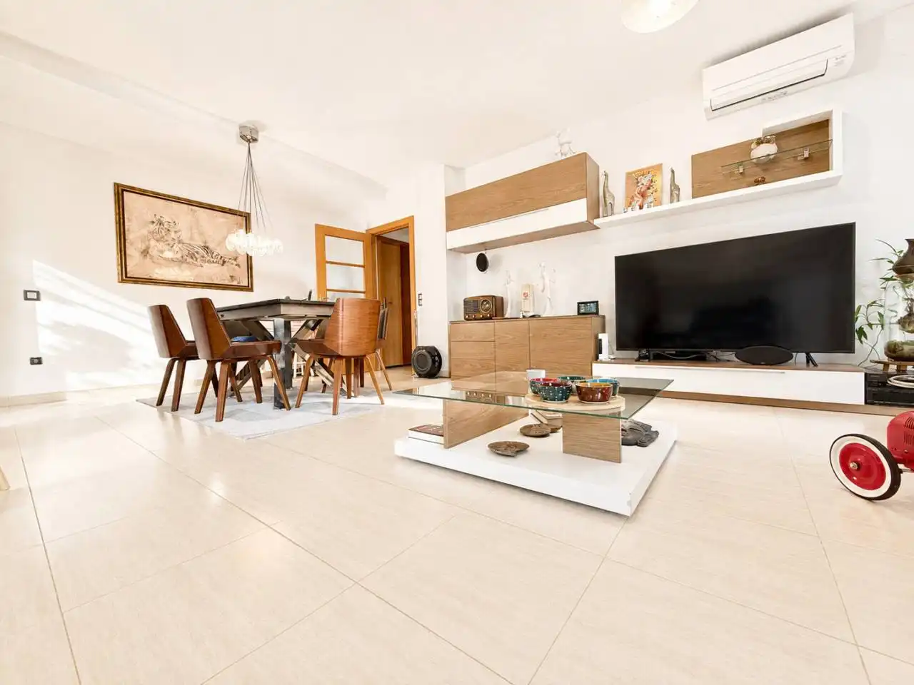 Sala d'estar de Dúplex en venda en Sant Celoni amb Aire condicionat, Calefacció i Terrassa