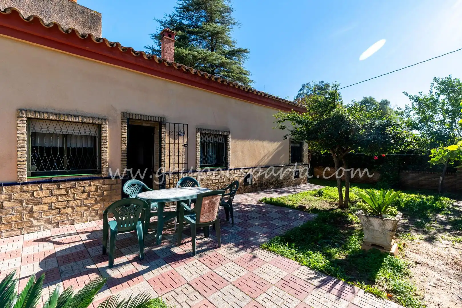 Jardí de Casa o xalet en venda en Espartinas amb Aire condicionat, Jardí privat i Terrassa