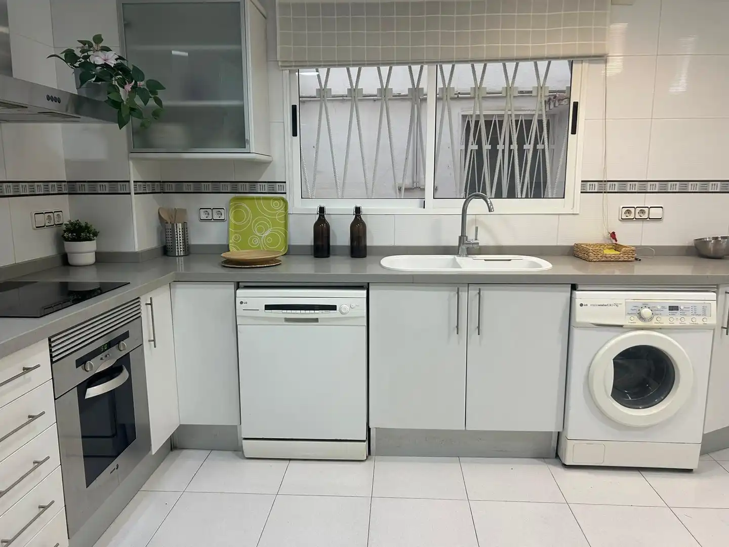 Cocina de Piso en venta en La Pobla de Farnals con Calefacción, Terraza y Amueblado