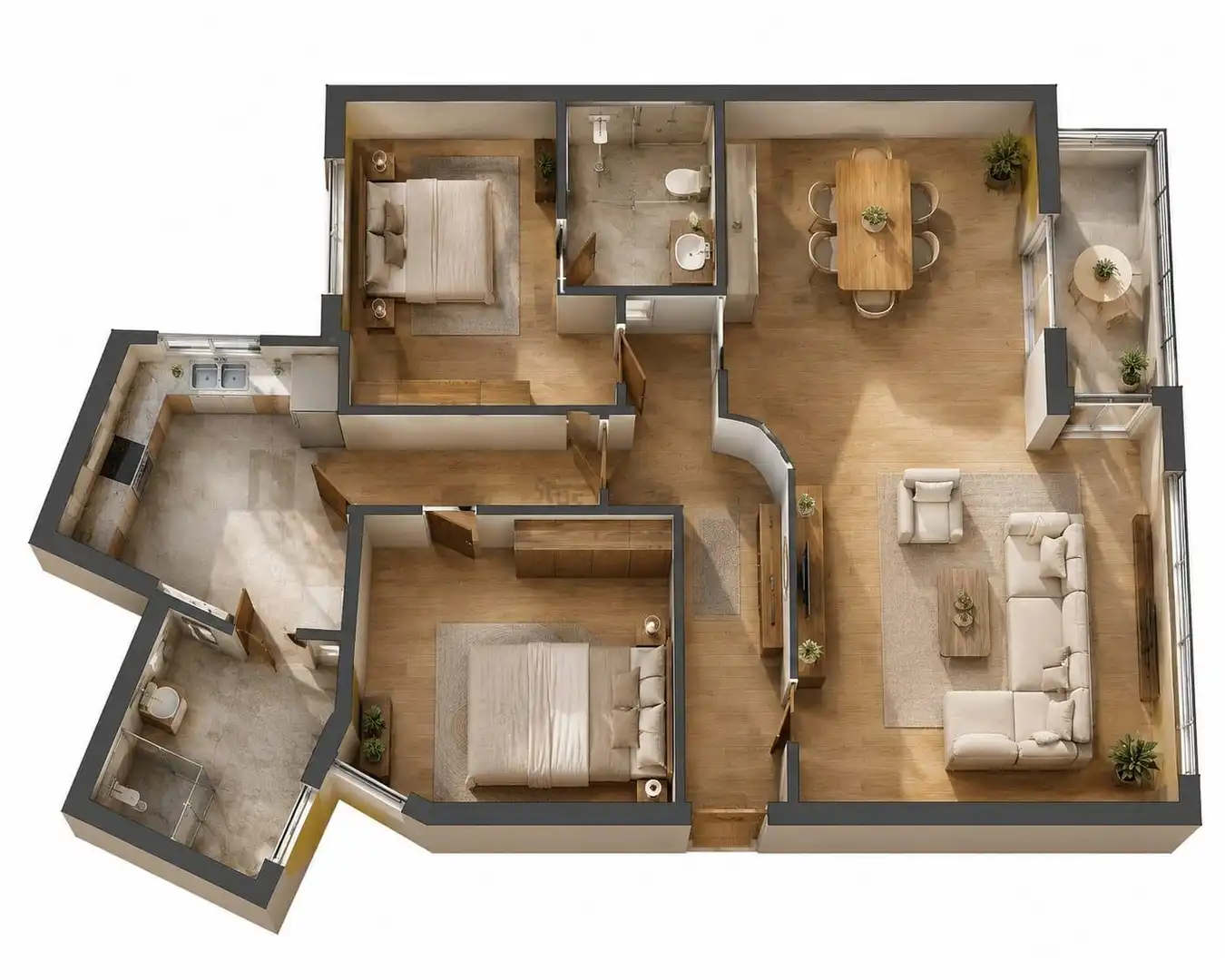 Apartments for sale in Málaga  with Air Conditioner, Heating and Terrace