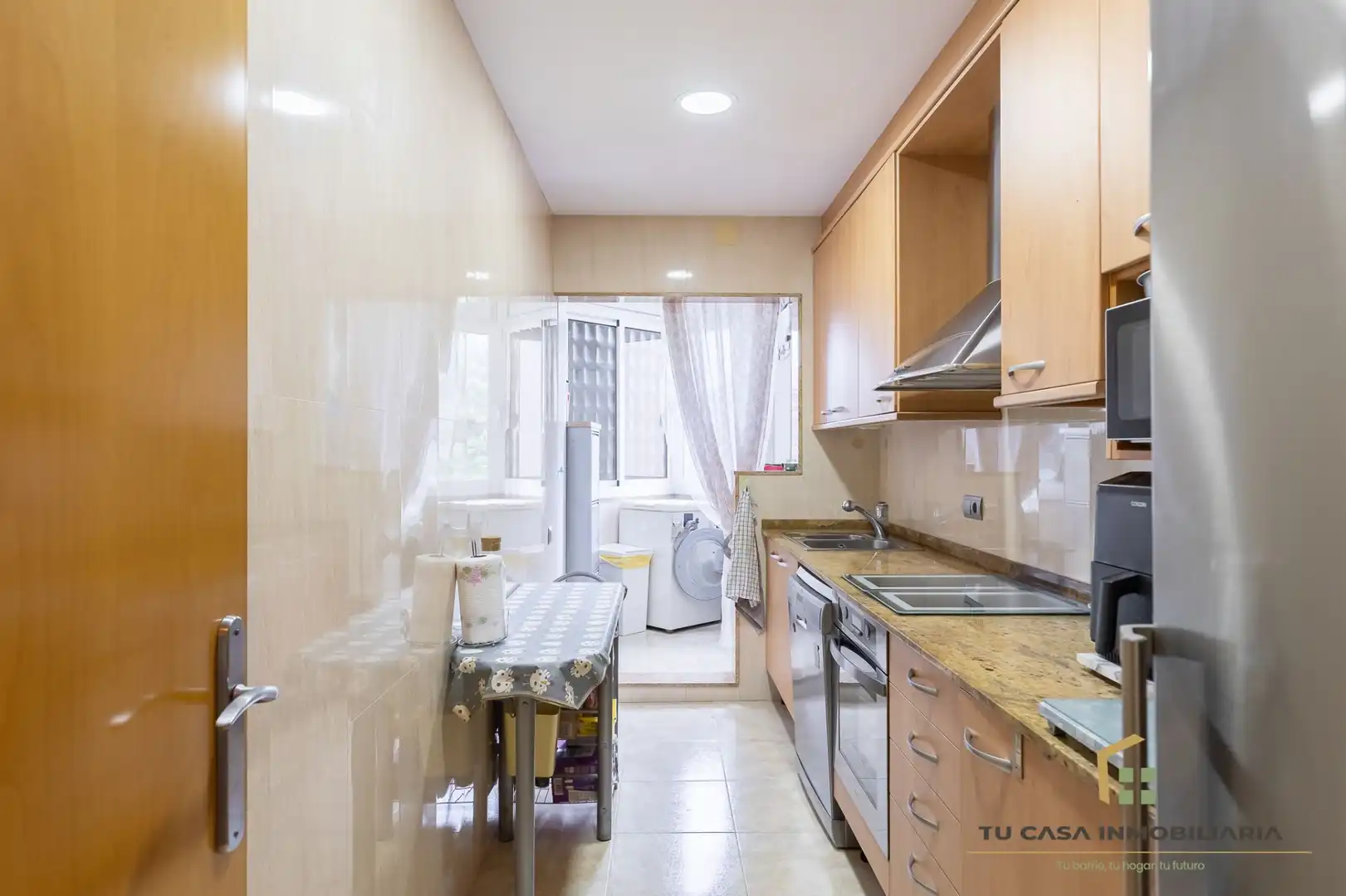 Kitchen of Flat for sale in Badalona  with Air Conditioner, Heating and Storage room
