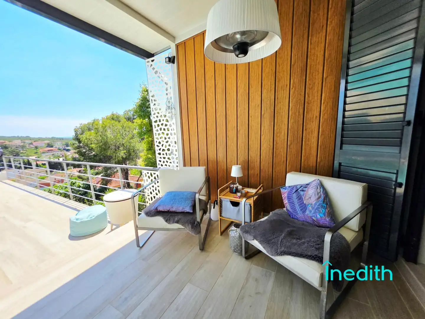 Terraza de Casa o chalet en venta en Cubelles con Aire acondicionado, Calefacción y Jardín privado