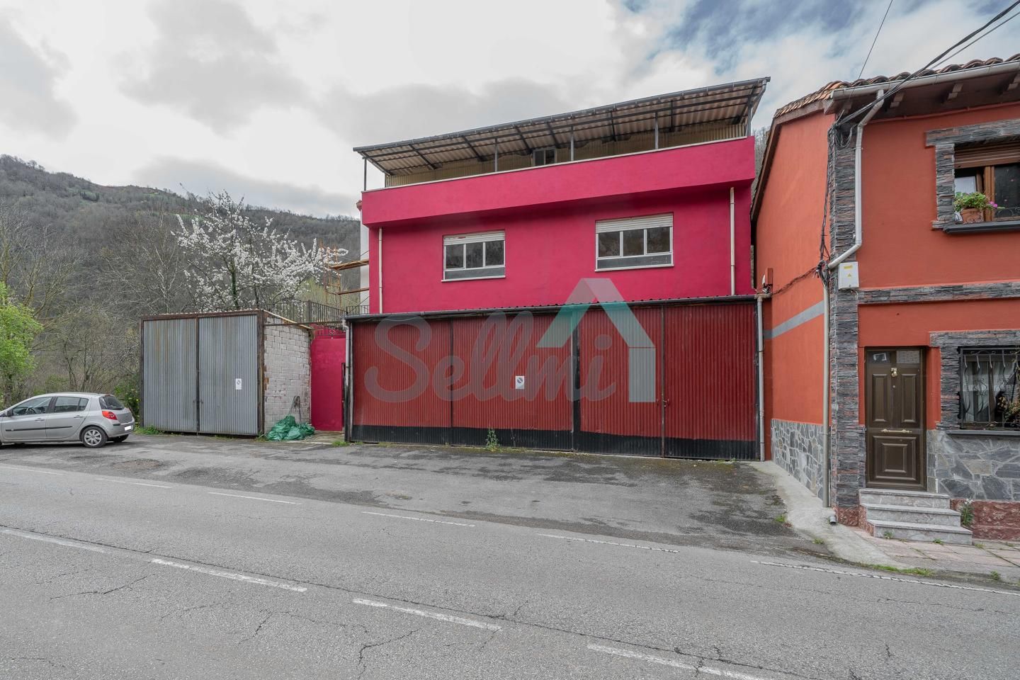 Exterior view of House or chalet for sale in Aller  with Private garden, Terrace and Storage room