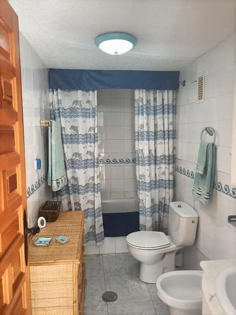 Bathroom of Apartments for rent in Mazarrón  with Air Conditioner, Parquet flooring and Swimming Pool
