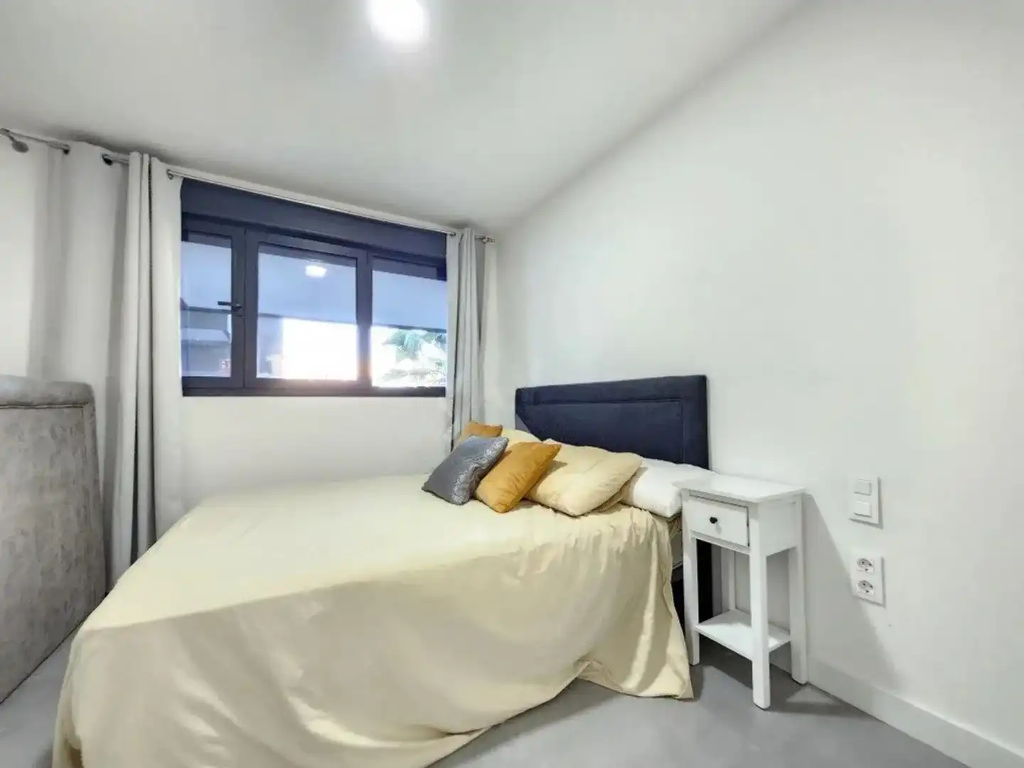 Bedroom of Apartments for rent in Estepona  with Air Conditioner, Heating and Sauna